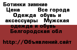  Ботинки зимние Timberland › Цена ­ 950 - Все города Одежда, обувь и аксессуары » Мужская одежда и обувь   . Белгородская обл.